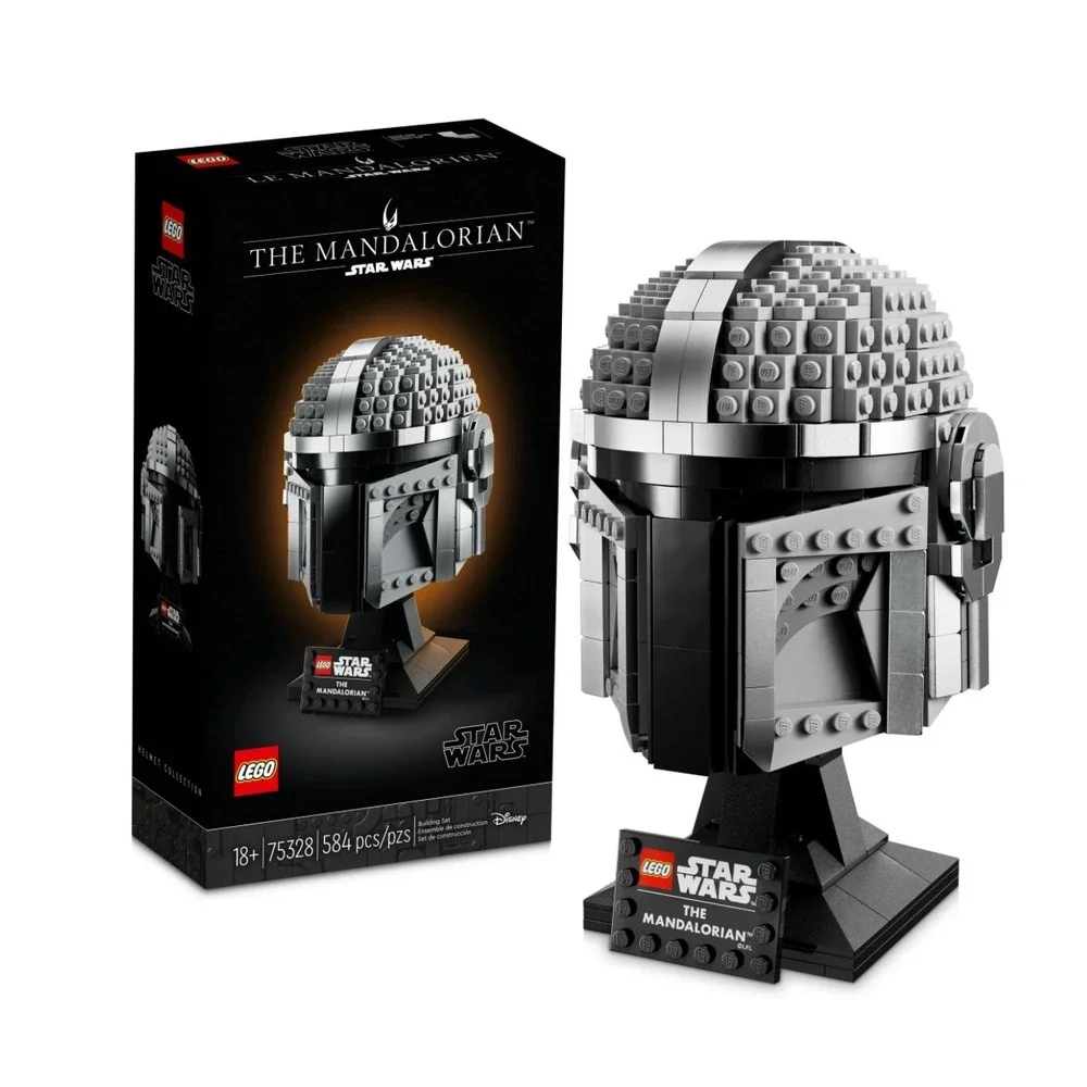 LEGO / STAR WARS: THE MANDALORIAN HELMET / 75328 / BRAND NEW / SEALED